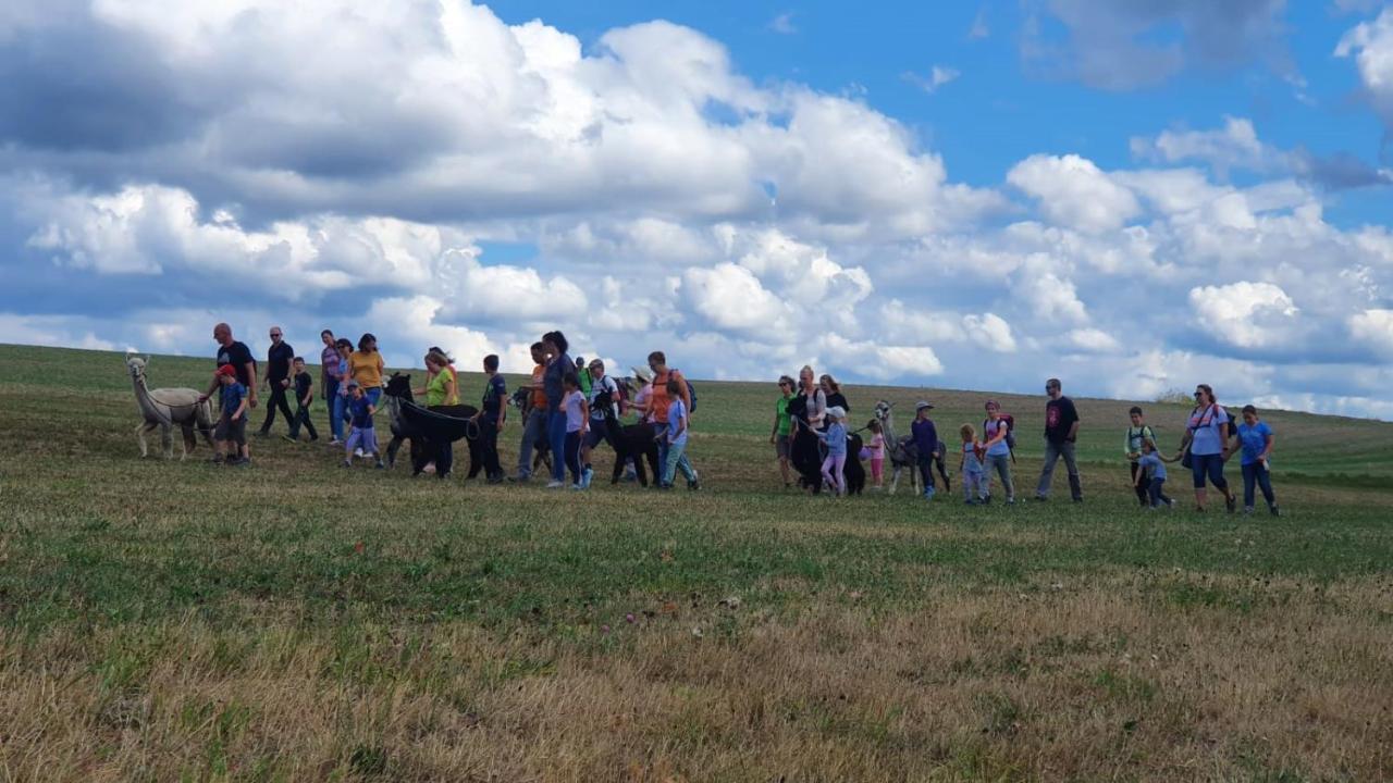 Lana Salta Alpakas - Gemuetliche Ferienwohnungen Auf Dem Bauernhof Murrhardt Exteriör bild